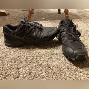 Salomon speed cross 4 10.5 men’s. Black